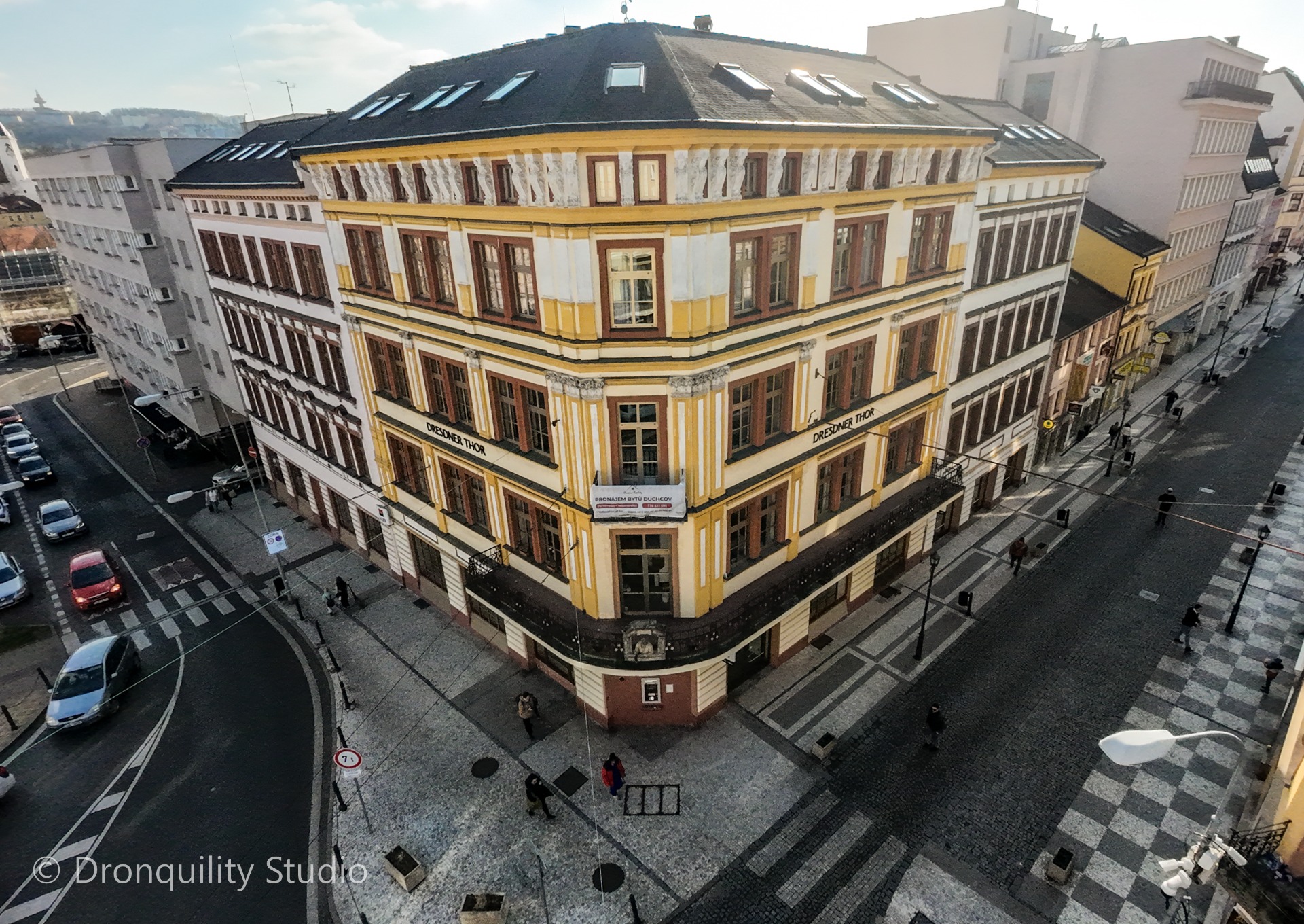 Decent Cybersecurity headquarters building in Teplice, Czechia