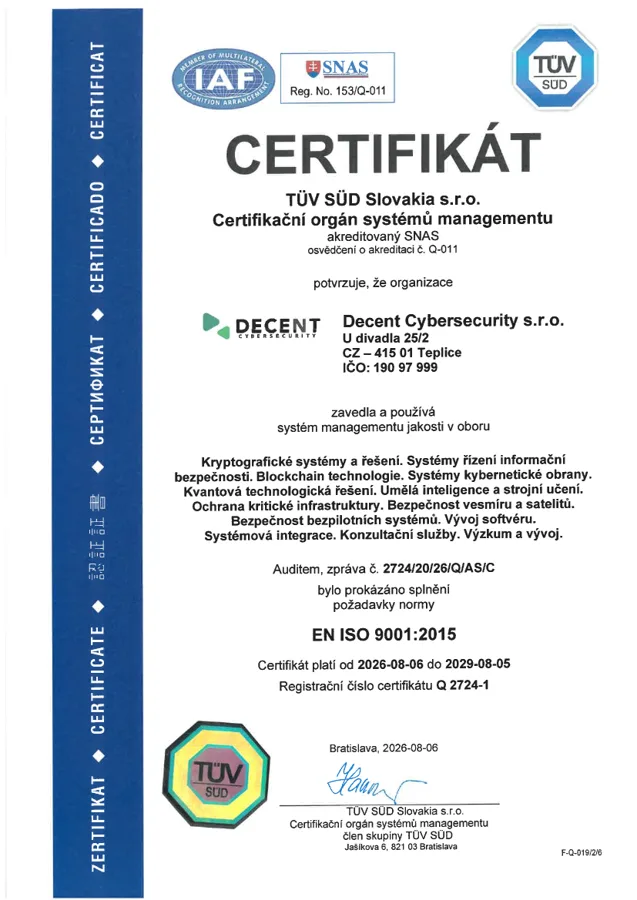 Preview of ISO 9001:2015 (CZ)